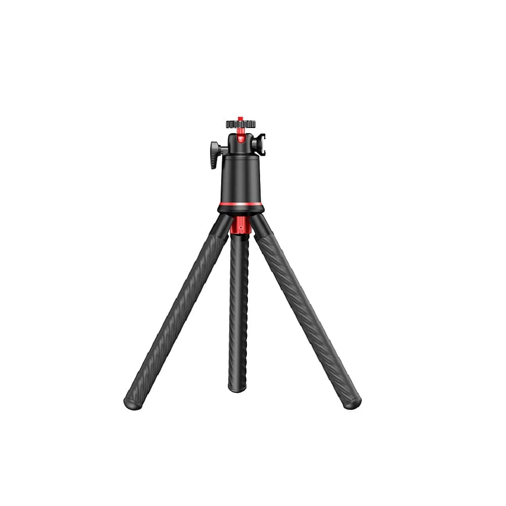 Techsuit Selfie Stick C03 Stativ Dálkové Ovládání 360 Hlava 64cm Černá - náhled 3
