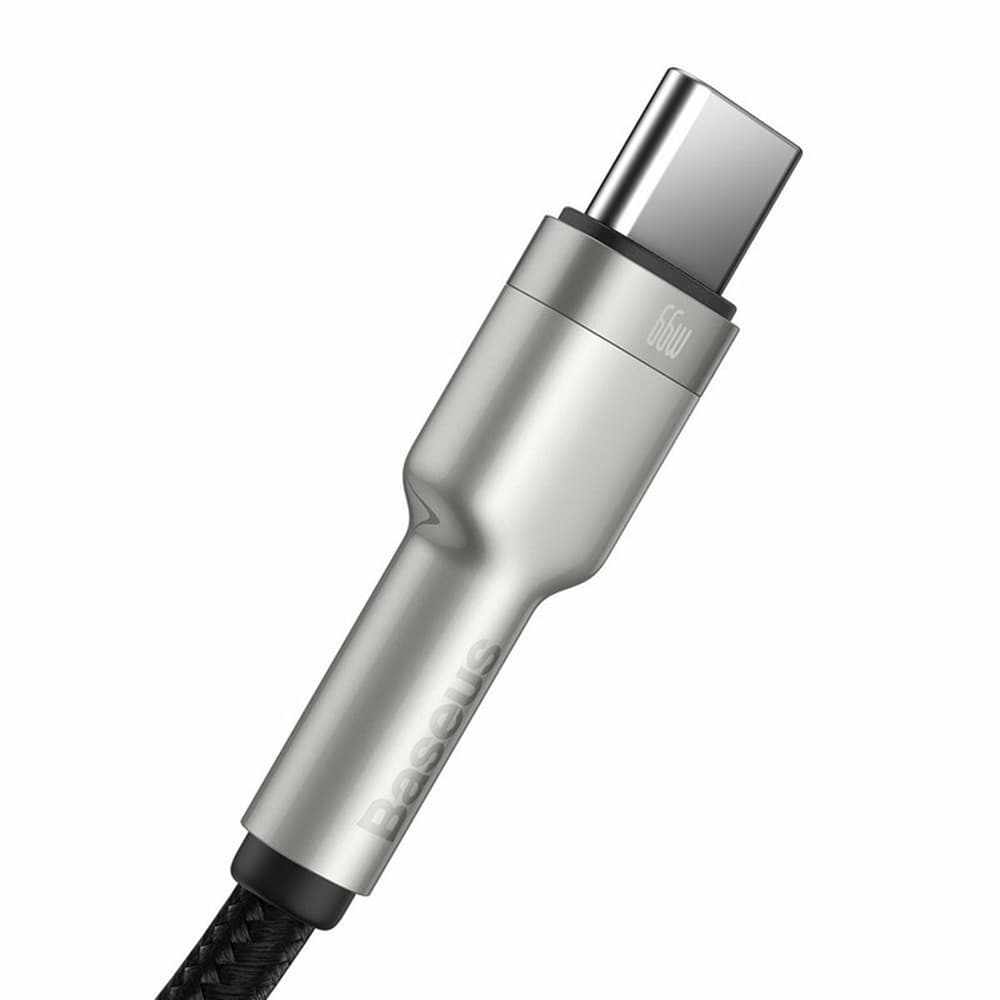 Baseus Datový kabel Cafule Series Metal USB na Type-C 66W 2m Černý - náhled 3