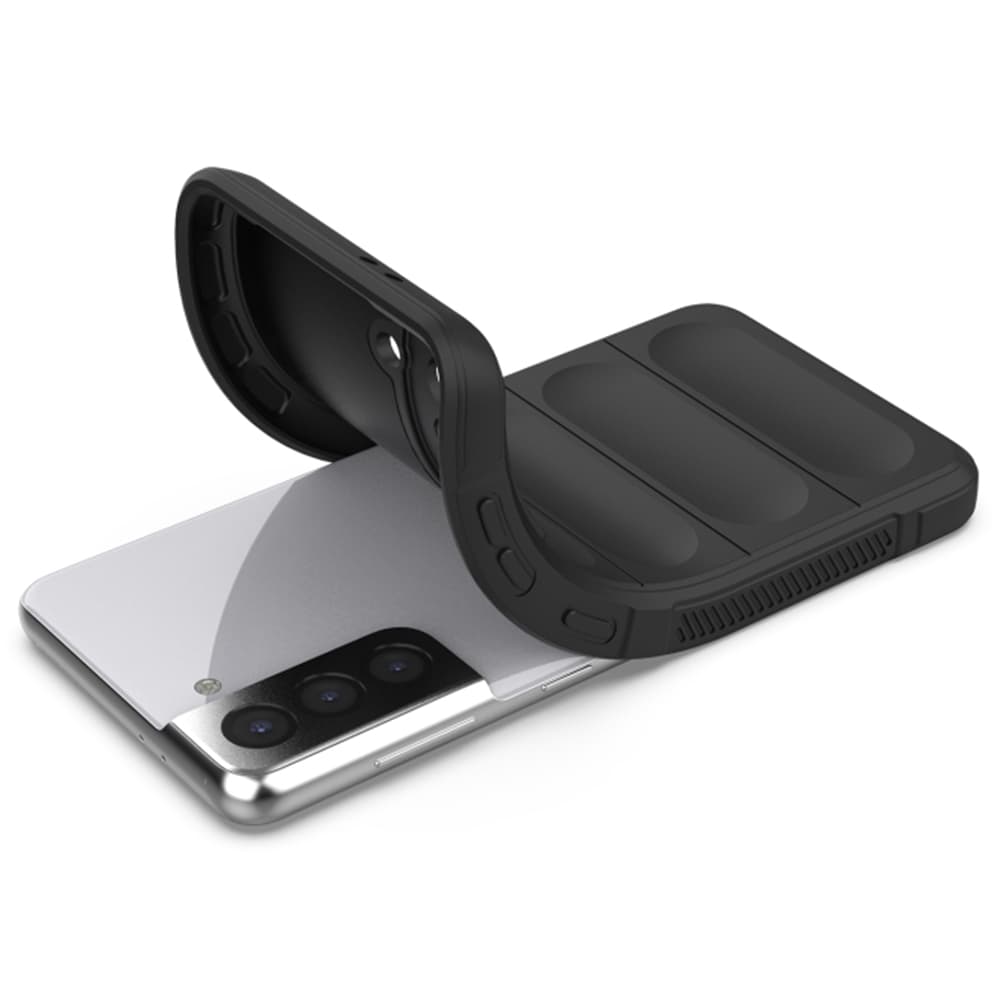 Techsuit Kouzelný štít Samsung Galaxy S21 5G Černý - náhled 3