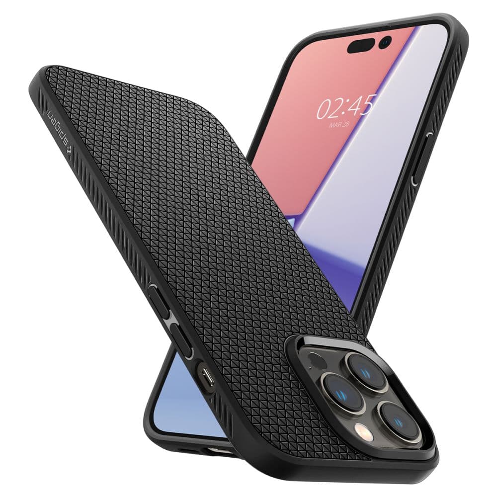 Pouzdro Spigen Liquid Air pro iPhone 14 Pro Matná černá - náhled 3