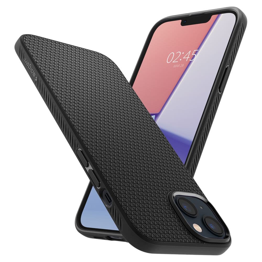 Spigen Liquid Air iPhone 14 Matná černá - náhled 3