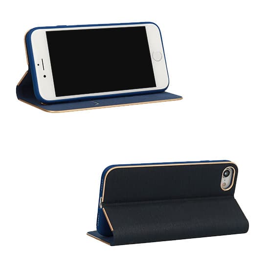 Pouzdro Vennus Book s rámečkem pro Iphone 13 Mini navy - náhled 3