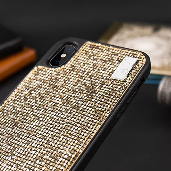 Třpytivé pouzdro - IPHONE XS MAX Gold - náhled 3