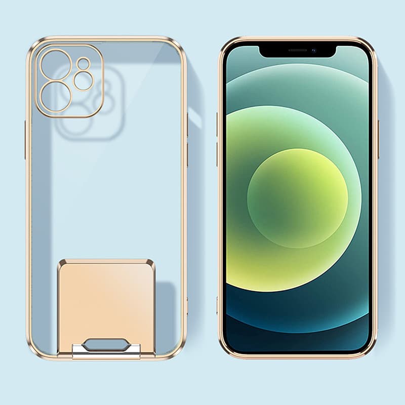 Kvalitní pouzdro Tel Protect Kickstand pro Iphone 11 Pro Gold - náhled 3