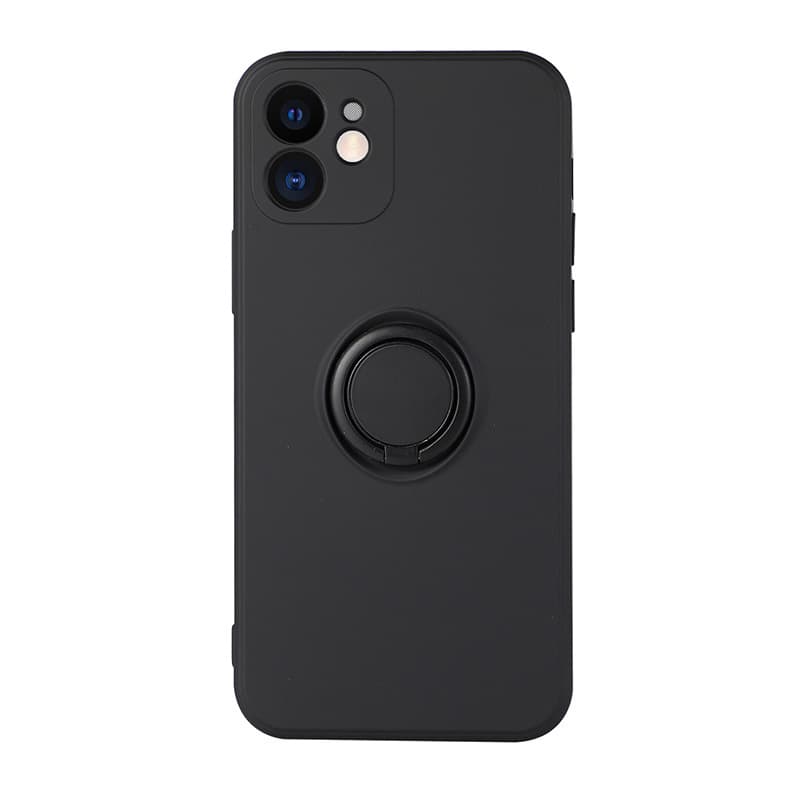 Kryt Vennus s prstýnkem pro Iphone 14 Plus černý - náhled 3