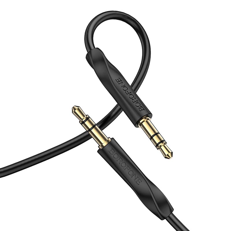Audio kabel Borofone BL16 - jack 3,5 mm na jack 3,5 mm - 1 m černý - náhled 3