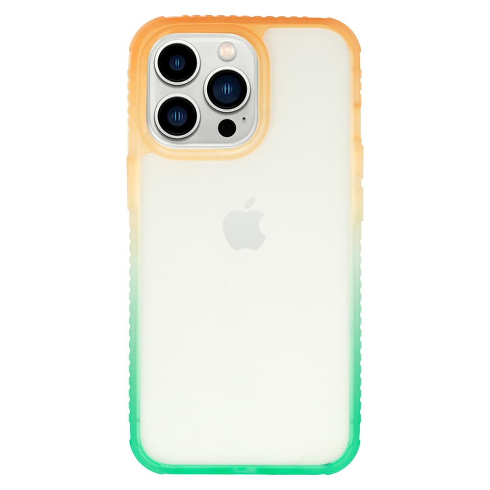Pouzdro IDEAR W15 pro Iphone 14 Plus oranžovo-mátové - náhled 3