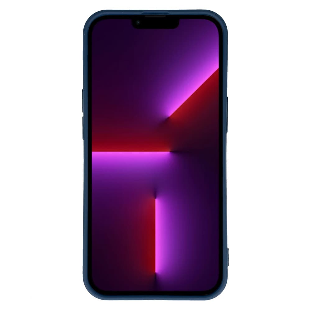 Vennus Silikonové pouzdro se srdcem pro Iphone 14 Plus design 1 navy - náhled 3