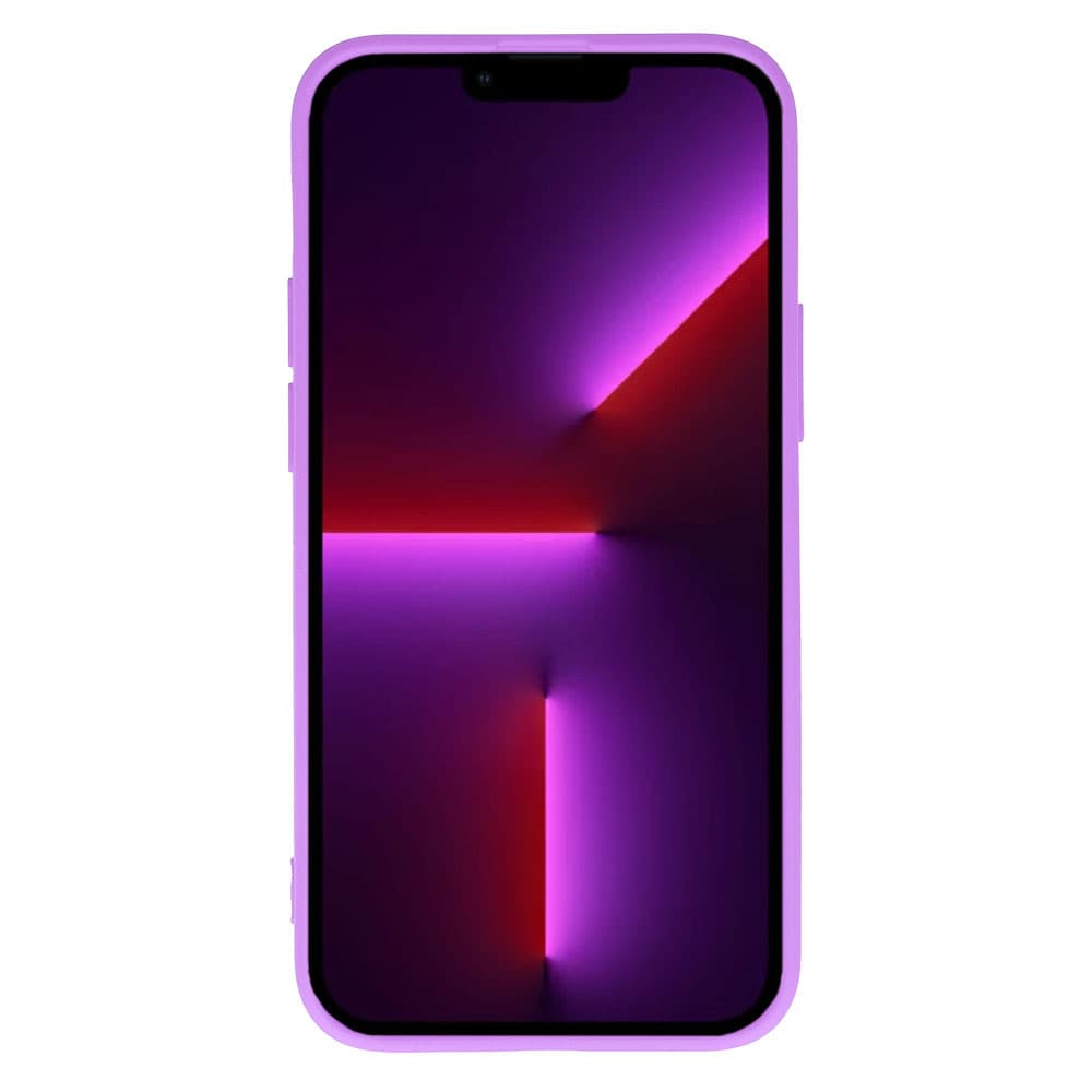 Vennus Silikonové pouzdro se srdcem pro Iphone 14 Plus design 1 fialové - náhled 3