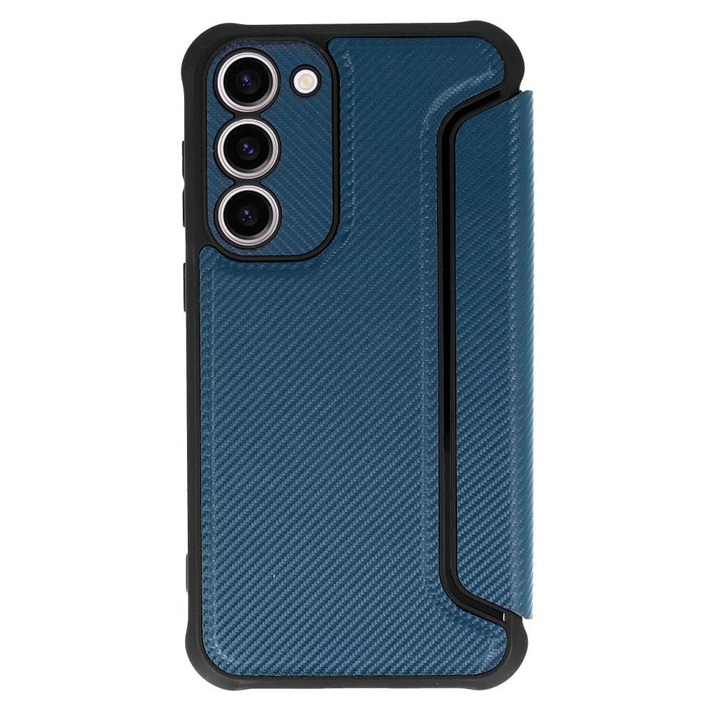Pouzdro Razor Carbon Book pro Samsung Galaxy S23 Plus navy - náhled 3