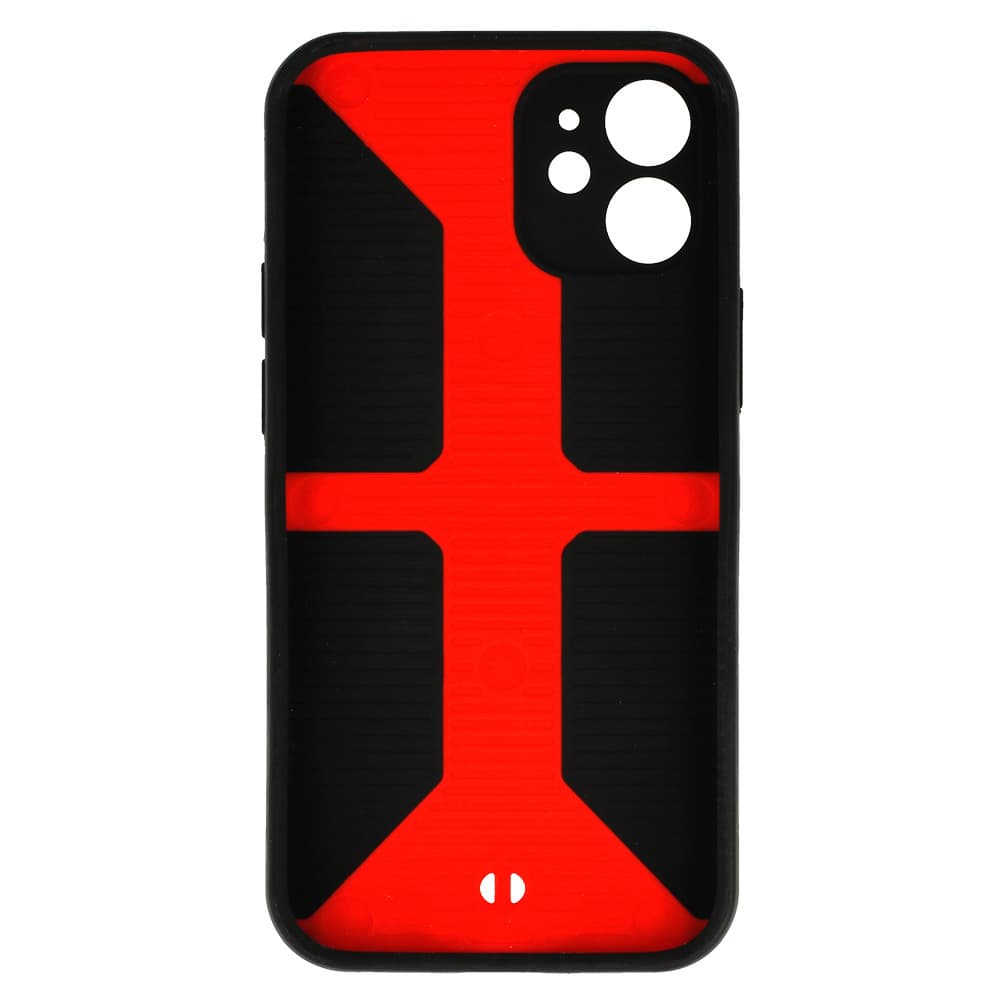 Pouzdro TEL PROTECT Grip pro Iphone 12 červené - náhled 3