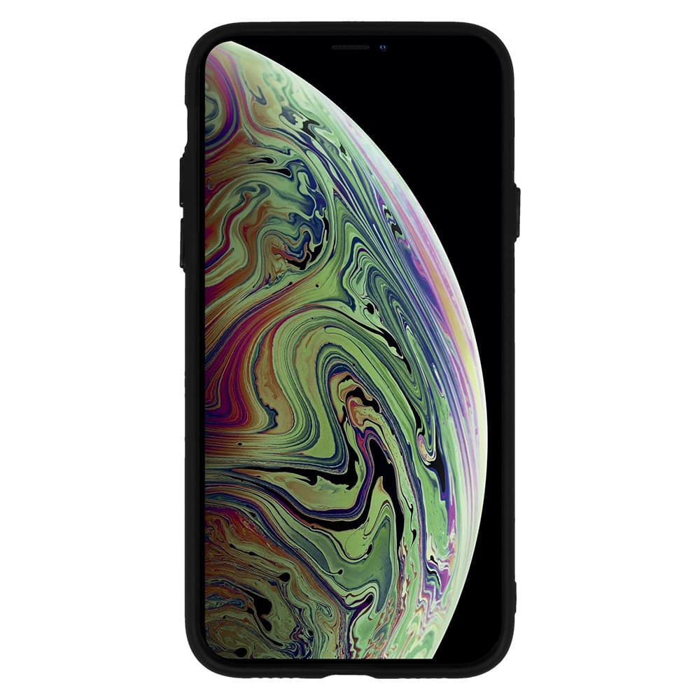 Kožené 3D pouzdro pro Iphone X/XS design 3 černé - náhled 3