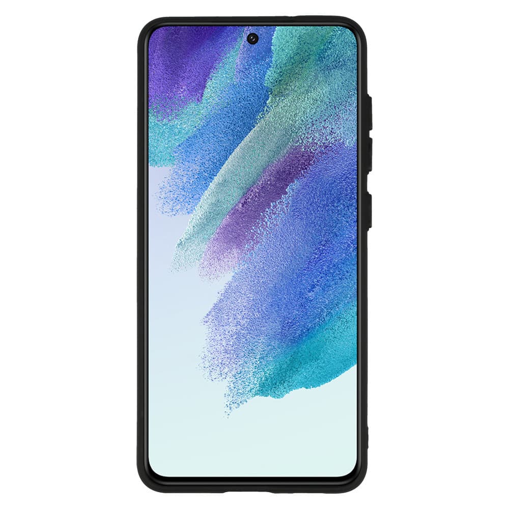 Kožené 3D pouzdro pro Samsung Galaxy S21 FE design 2 černé - náhled 3