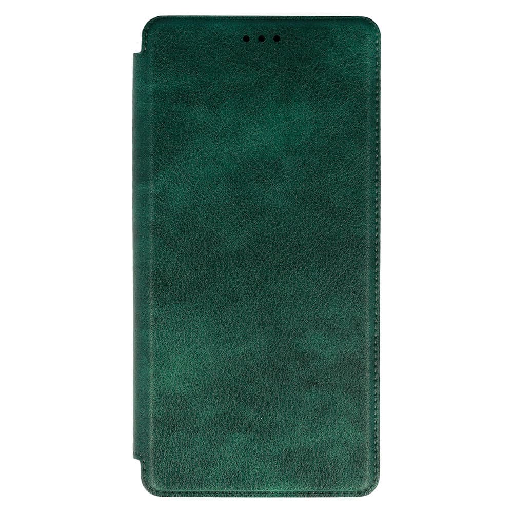 Kožené pouzdro Razor na Samsung Galaxy S23 Plus tmavě zelené - náhled 3