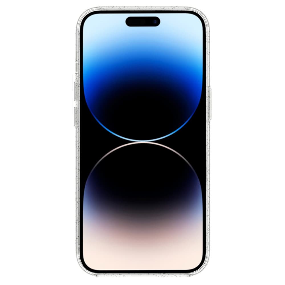 TEL PROTECT MagSilicone Clear Case pro Iphone 14 Pro Max Glitter - náhled 3