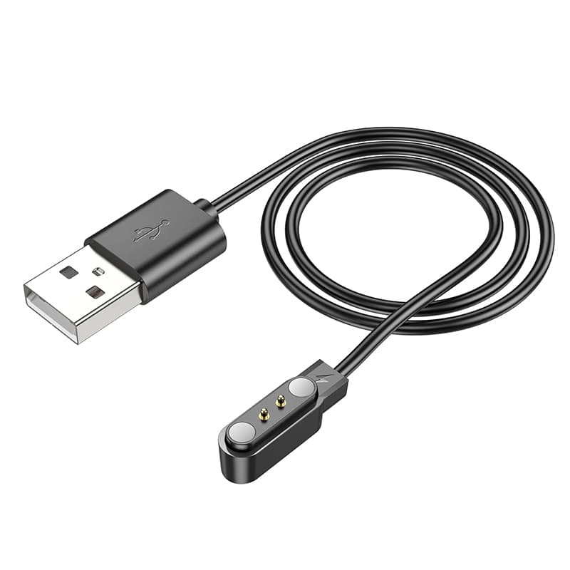 Magnetický kabel Borofone pro chytré hodinky BD5 černý - náhled 3