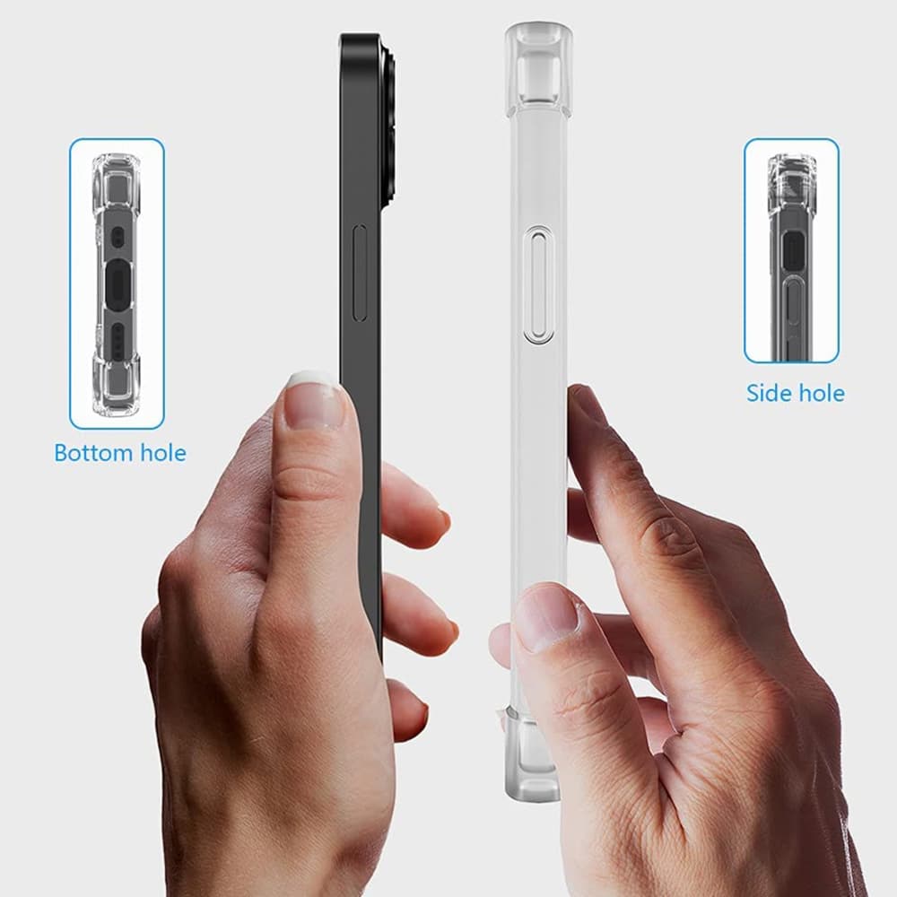 Zadní kryt ANTI SHOCK 0,5mm pro IPHONE 11 PRO TRANSPARENT - náhled 3
