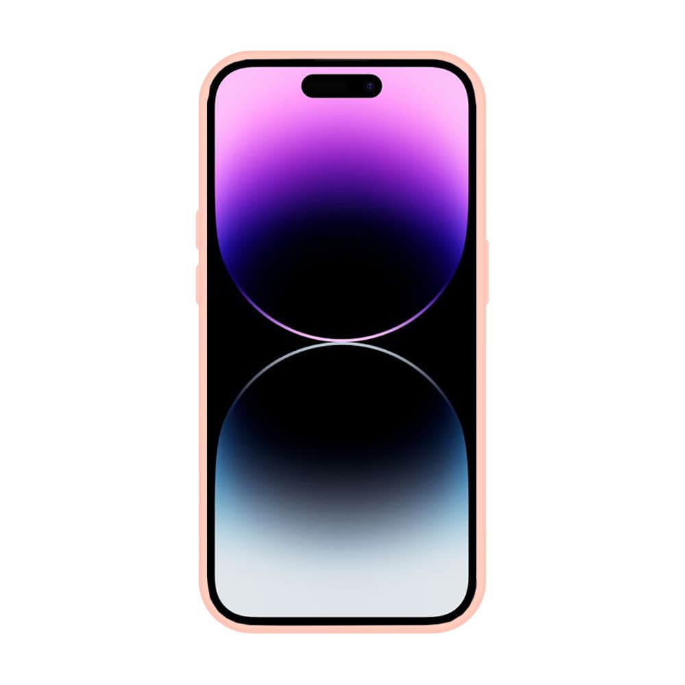 Tel Protect Silicone Premium pro Iphone 15 Pro light pink - náhled 3