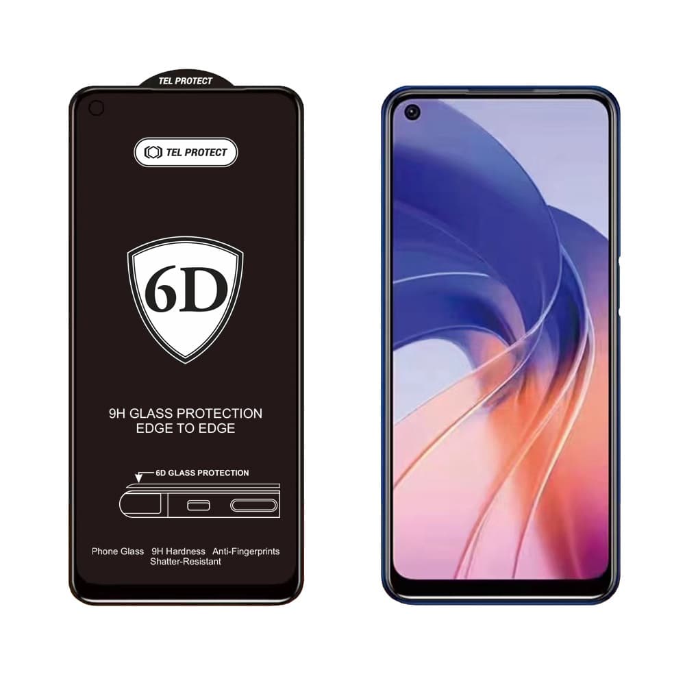 Tvrzené sklo Full Glue 6D pro IPHONE 14 PRO BLACK - náhled 3