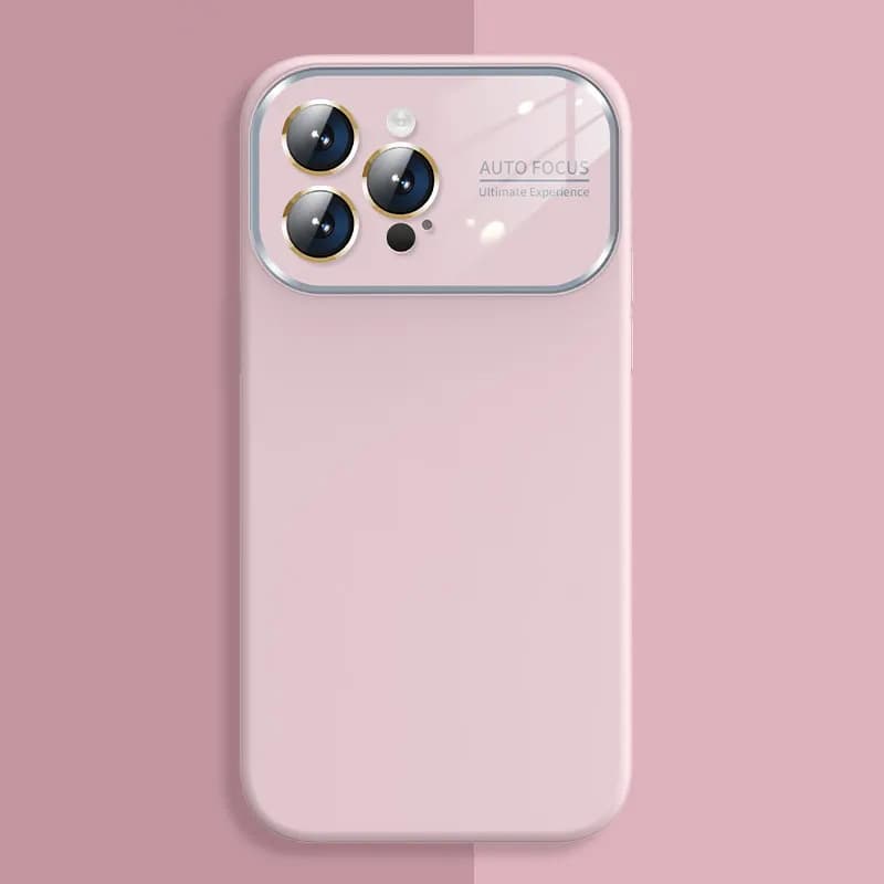 Měkké silikonové pouzdro na čočky pro Iphone 13 Pro světle růžové - náhled 3