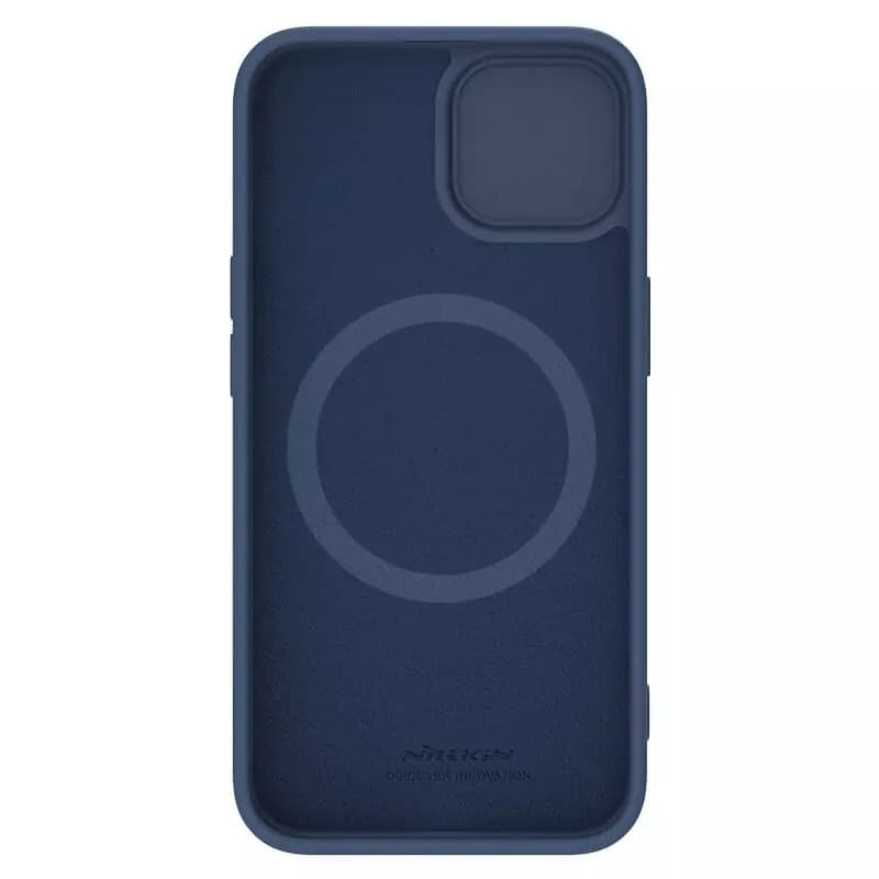 Nillkin CamShield Silky Silicone Case pro Iphone 15 Plus navy - náhled 3