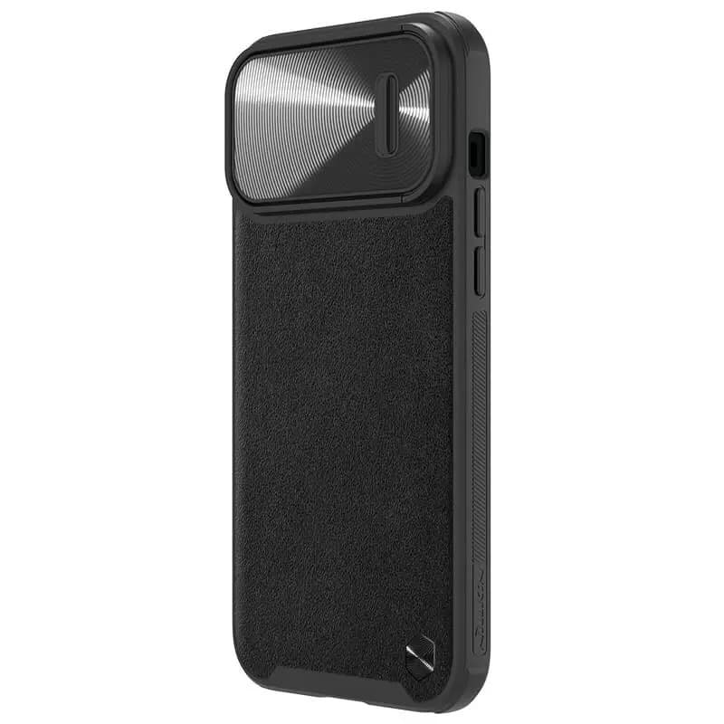 Nillkin CamShield S Kožené pouzdro pro Iphone 14 Pro Max černé - náhled 3