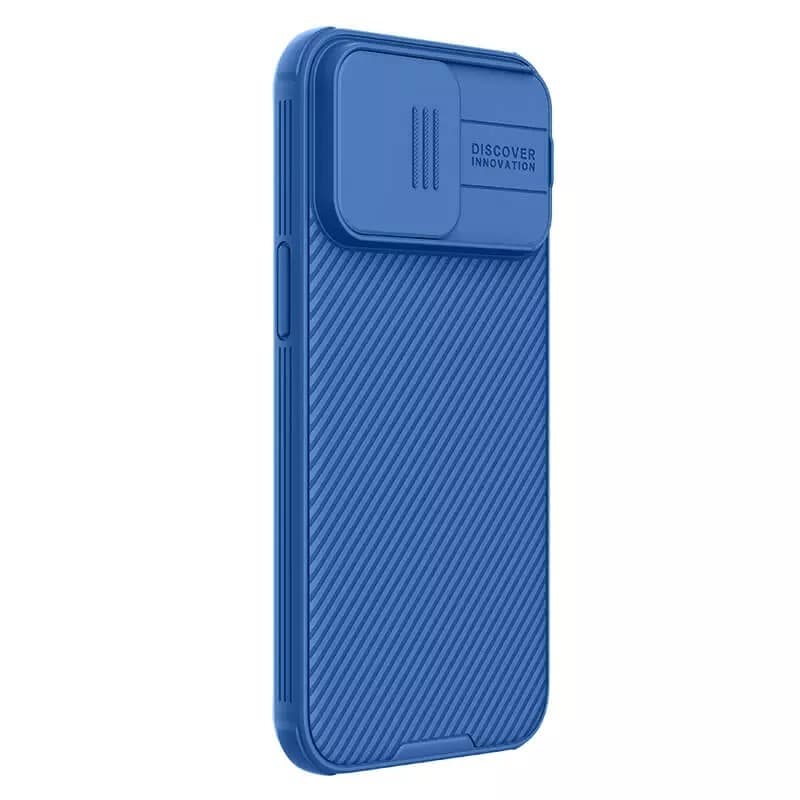 Nillkin CamShield Pro pouzdro na Iphone 15 Pro modré - náhled 3