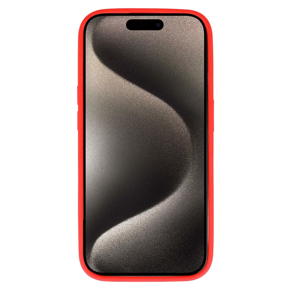 Zadní kryt Acrylic Color Magsafe pro Iphone 15 Plus červený - náhled 3