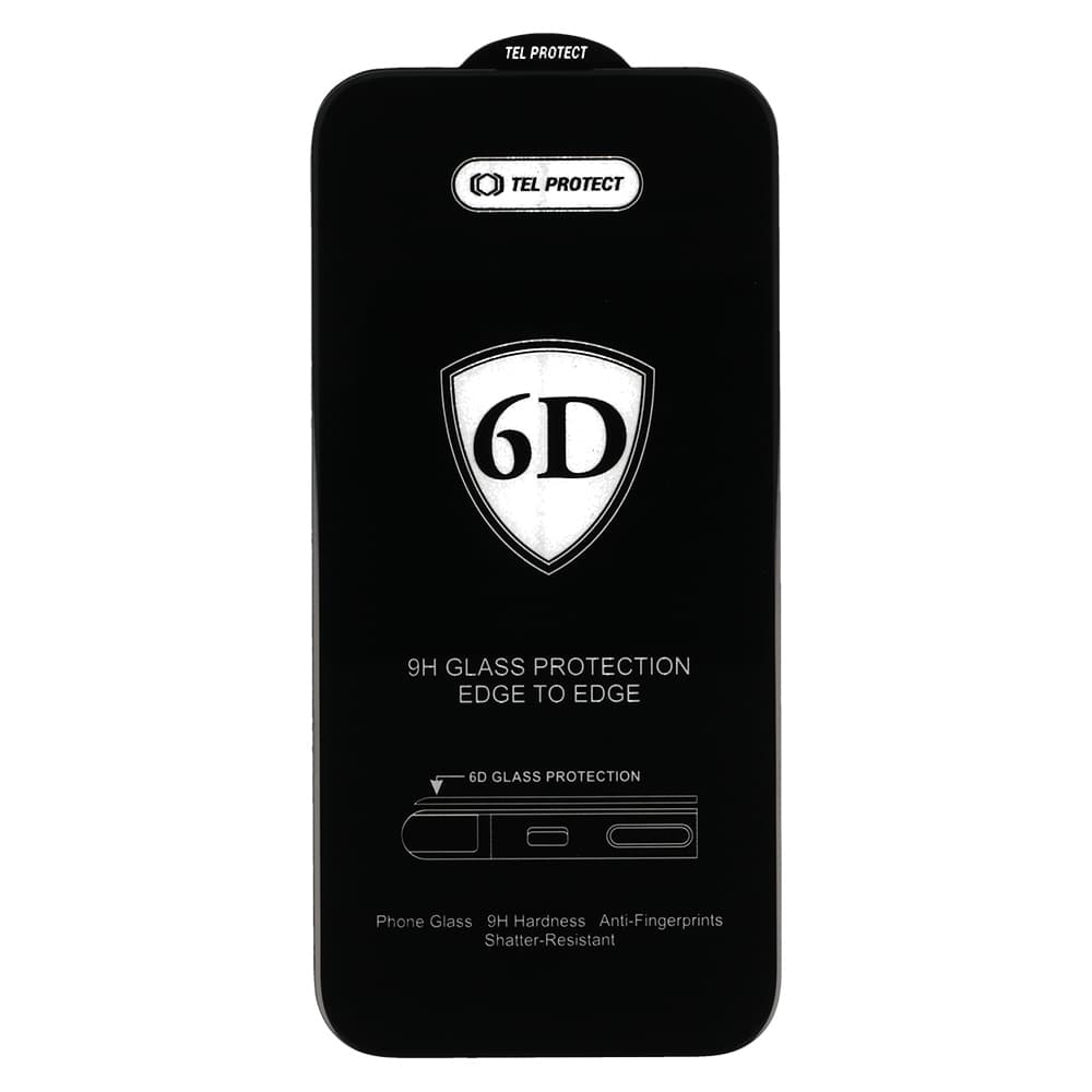 Tvrzené sklo Full Glue 6D pro XIAOMI REDMI NOTE 9 BLACK - náhled 3