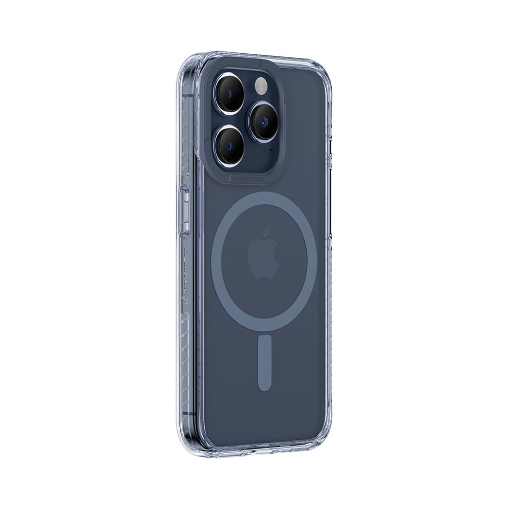 Zadní kryt Amazing Thing Titan Pro Magsafe Case 10FT IP156.1PTMBU pro iPhone 15 Pro modrá - náhled 3