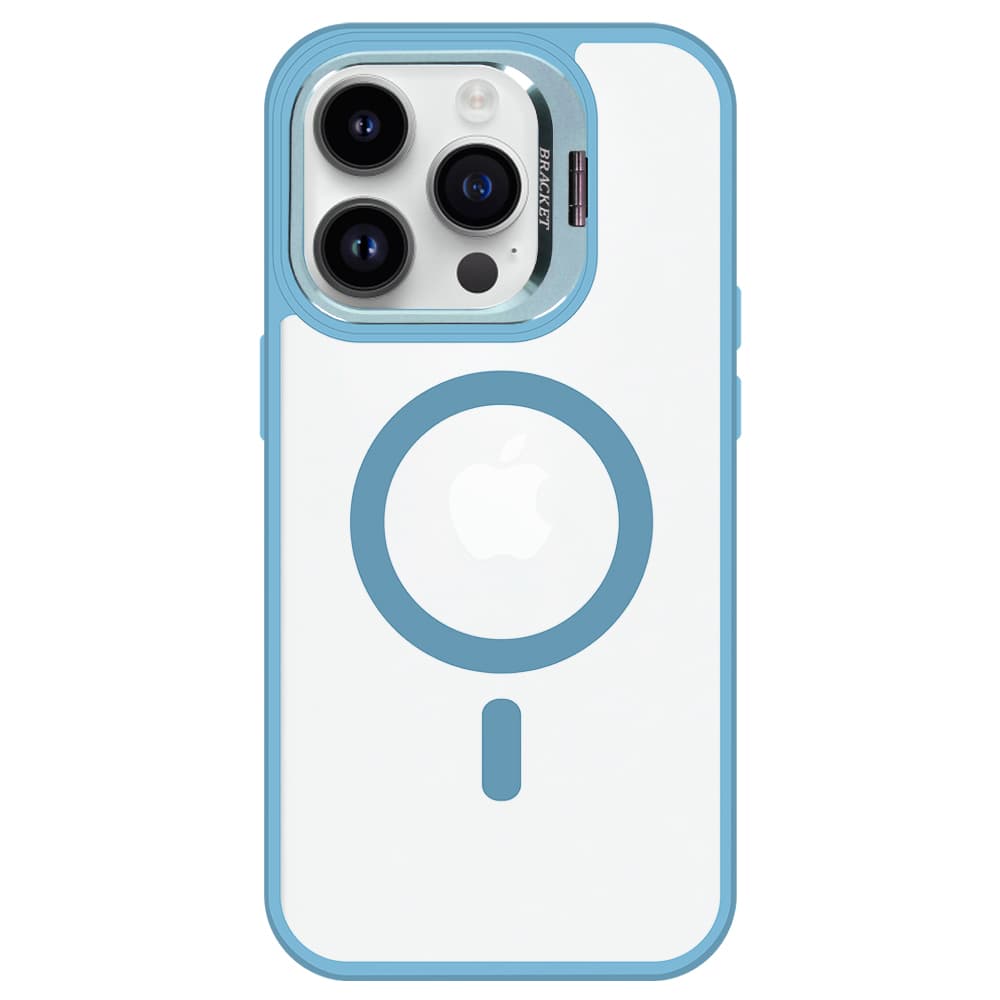 Tel Protect Kickstand Magsafe pouzdro pro Iphone 14 modré - náhled 3