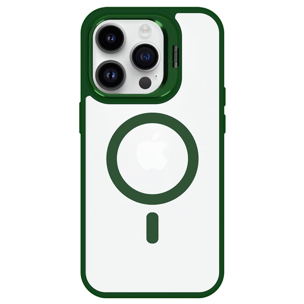 Tel Protect Kickstand Magsafe pouzdro pro Iphone 14 zelené - náhled 3
