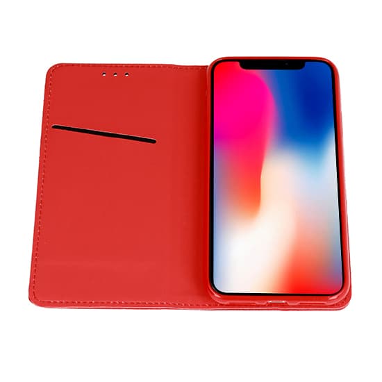 Knížkové pouzdro Smart Book MAGNET pro XIAOMI REDMI NOTE 13 4G RED - náhled 3