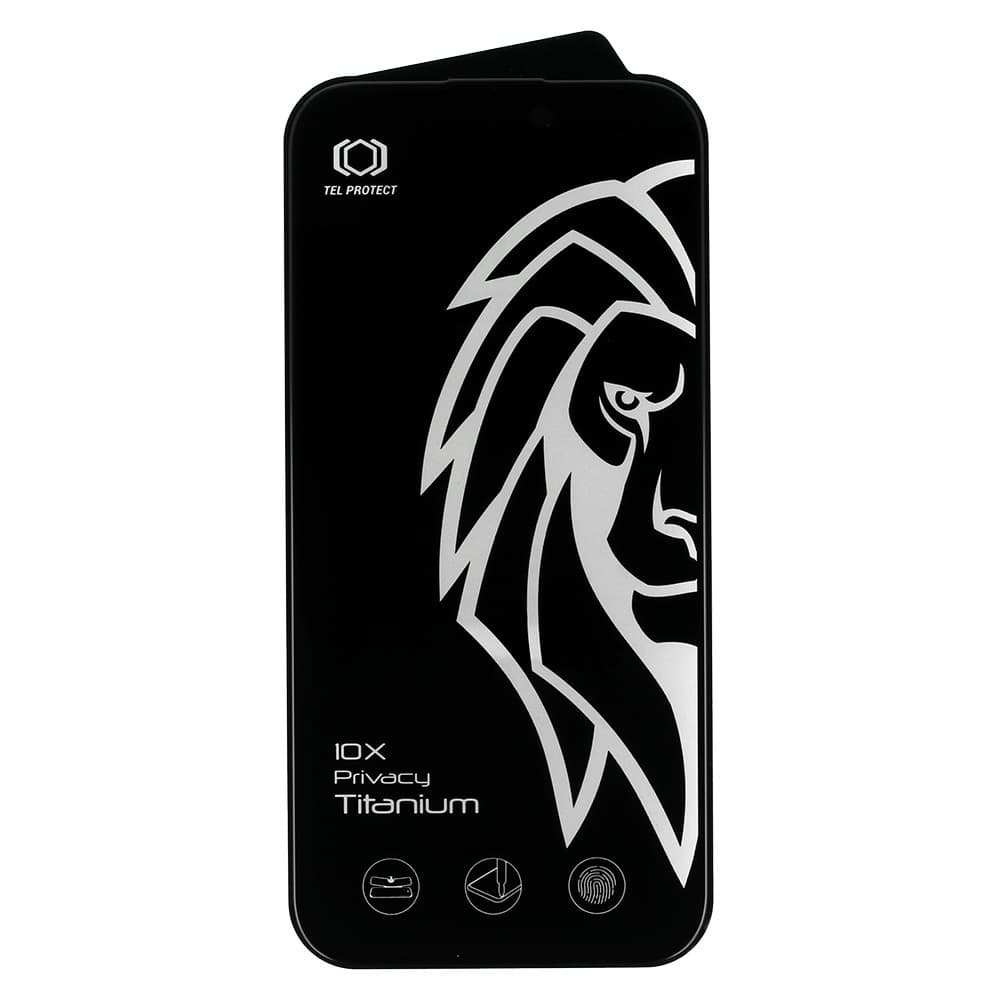 Tvrzené sklo 10X Privacy Titanium pro Iphone 14 Pro Max - náhled 3