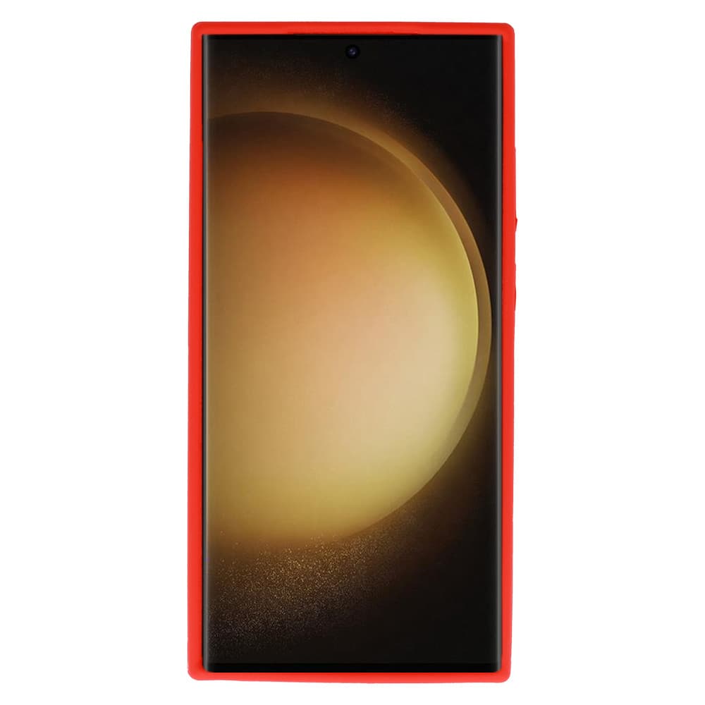 Tel Protect Silicone Premium pro Samsung Galaxy S24 Ultra red - náhled 3