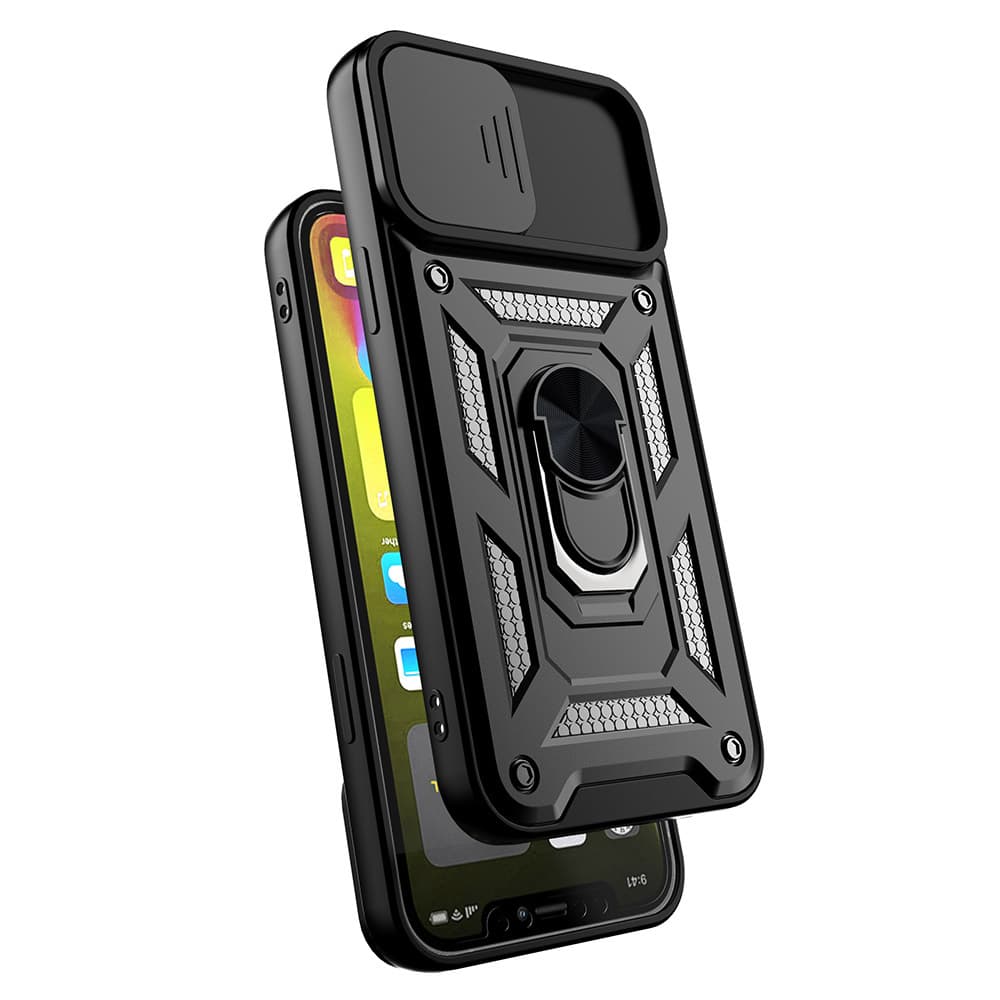 Ultra odolný zadní kryt Armor Lens pro Oppo A59 Black - náhled 3