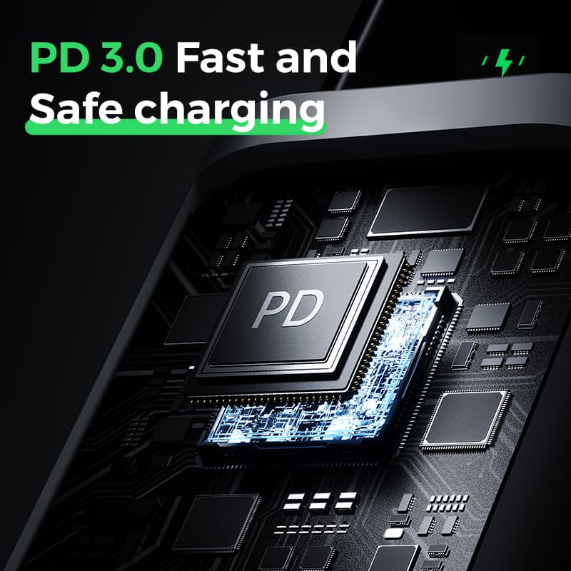 Datový kabel Benks D46 - Type C to Lightning - PD 27W 3A 1 m bílý - náhled 3