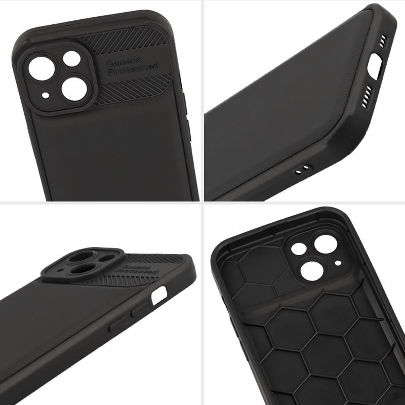 Pouzdro Camera Protected pro Xiaomi Redmi Note 13 4G černé - náhled 3