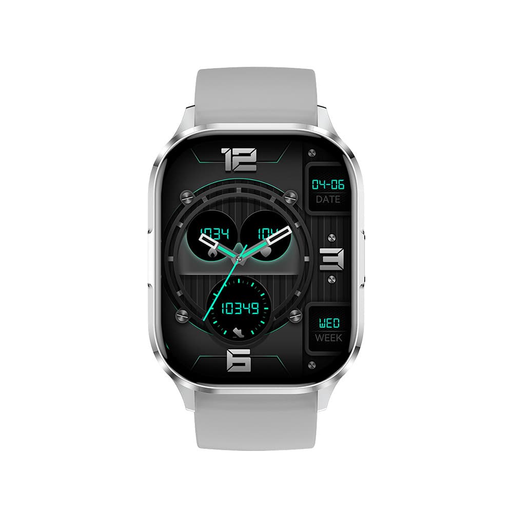 Chytré hodinky Blavec W18 Hellia AMOLED (SWW18-G) šedé - náhled 3