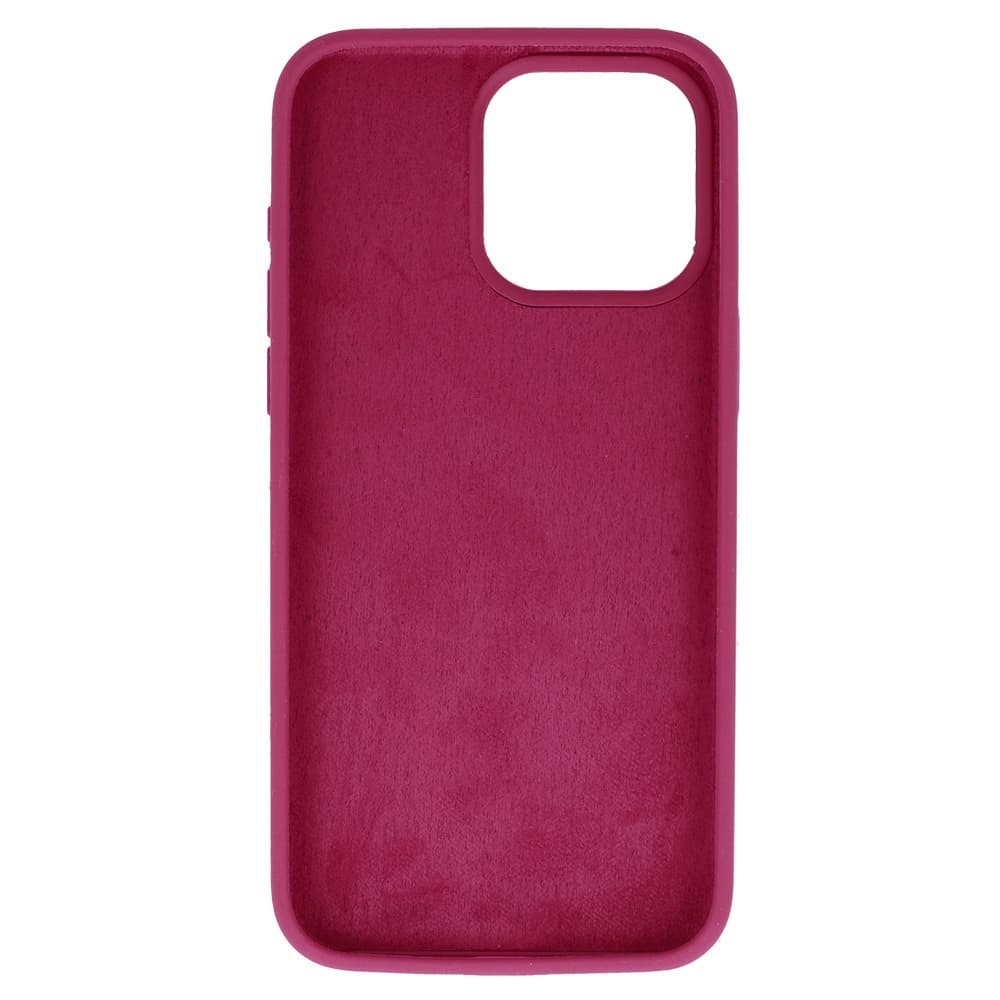 Zadní kryt Silicone Lite pro Samsung S24 FE malinový - náhled 3
