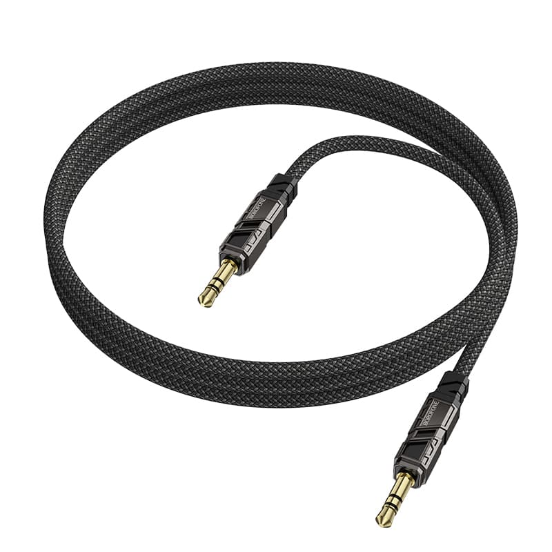 Kabel Borofone BL22 Dignity jack 3,5 mm - jack 3,5 mm 1m černý - náhled 3