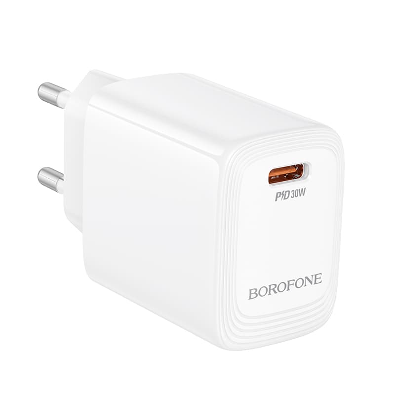 Adaptér Borofone BN28 Fuente s funkcí rychlonabíjení 30W bílý - náhled 3