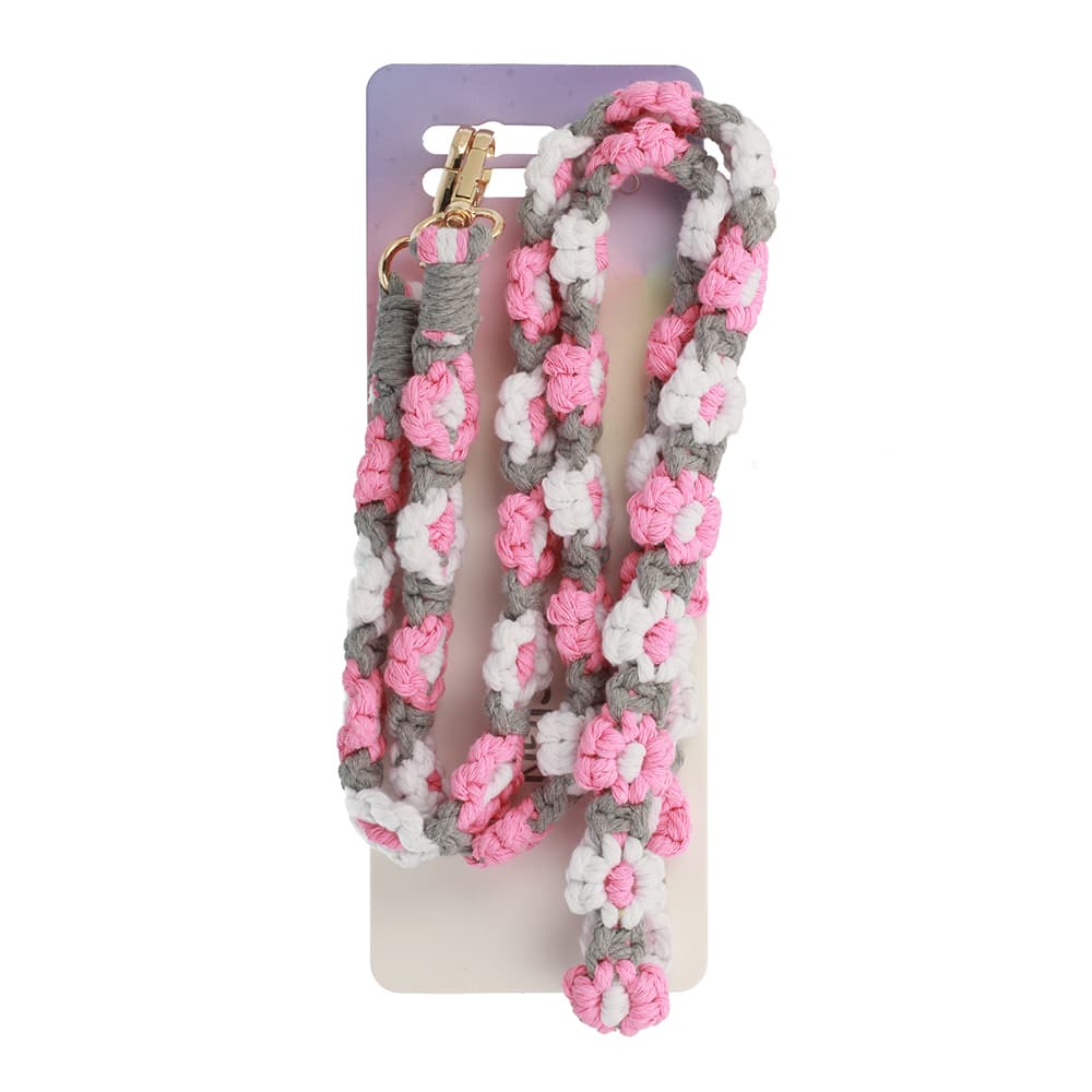 Šňůrka na mobil Crochet flower GC-R04 - náhled 3