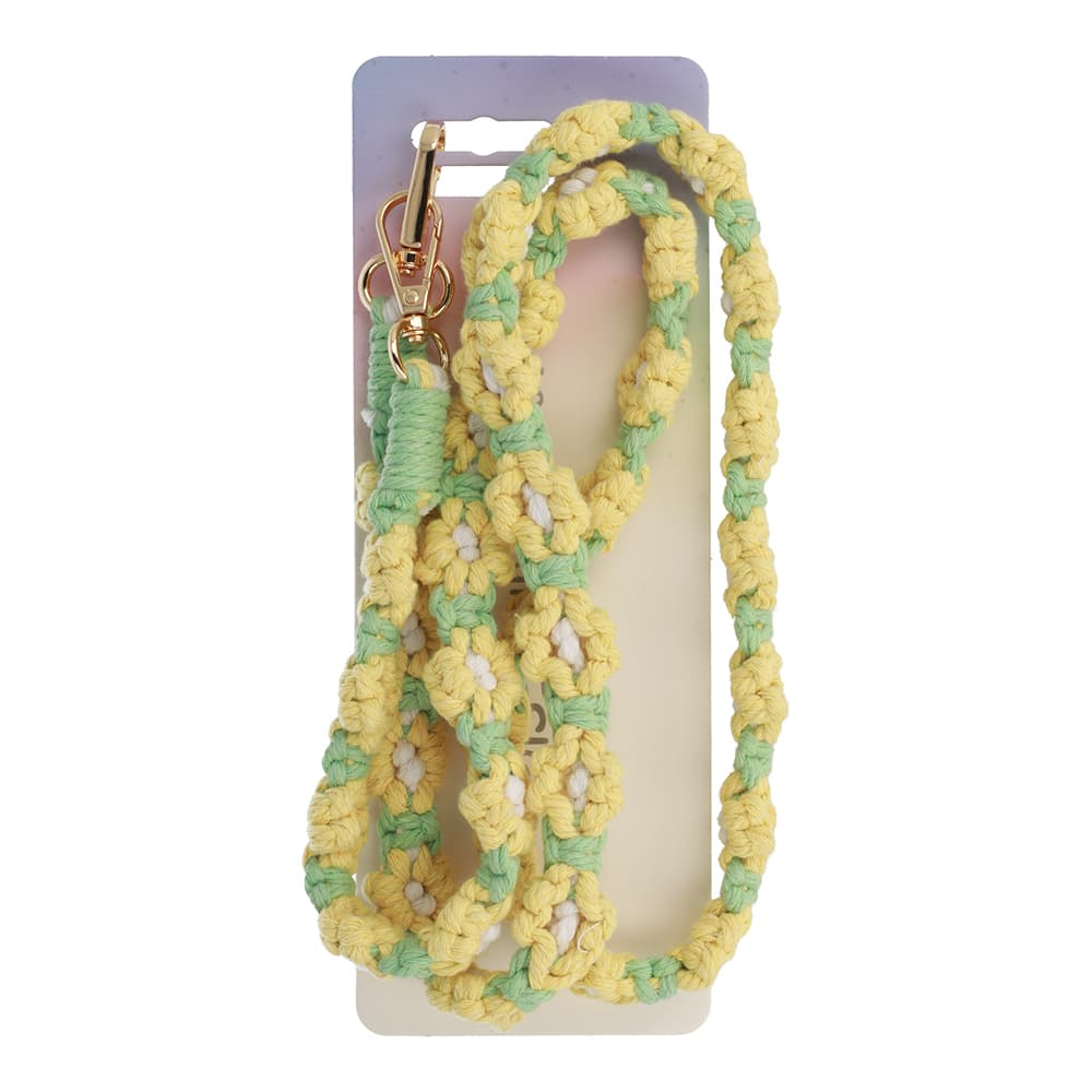 Šňůrka na mobil Crochet flower GC-R39 - náhled 3