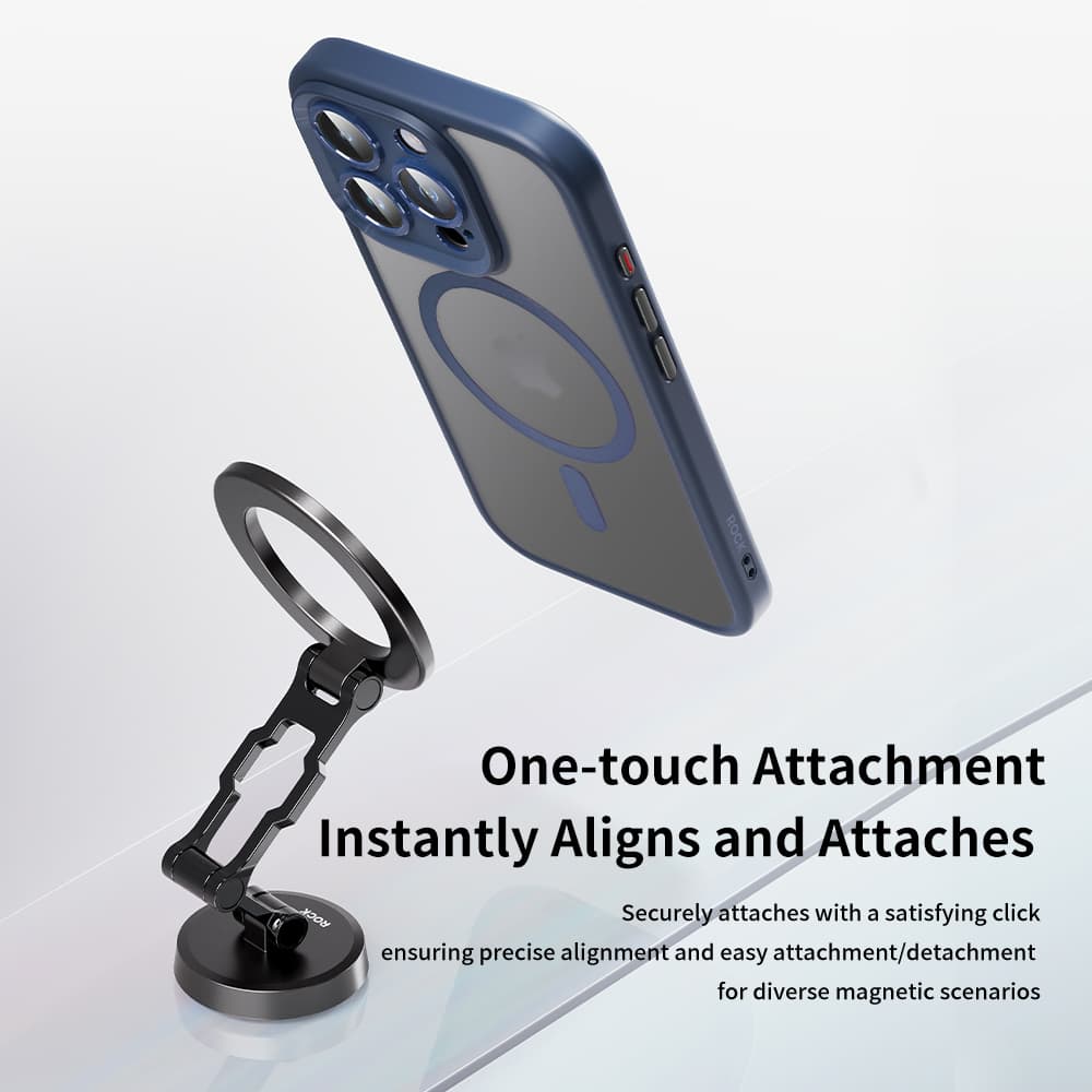 Zadní kryt Rock Guard Touch Matte Series Magnetic pro iPhone 16 Pro zlatý - náhled 3