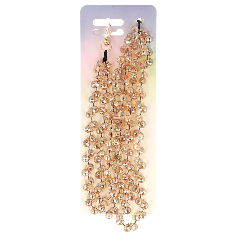 Šňůrka na mobil CMZ-1 Diamond gold - náhled 3