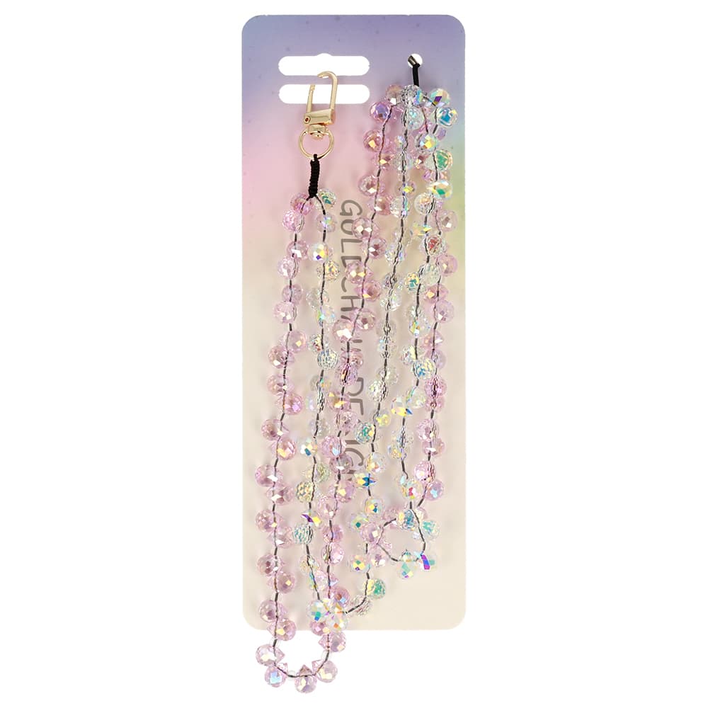 Šňůrka na mobil CMZ-1 Diamond pink - náhled 3