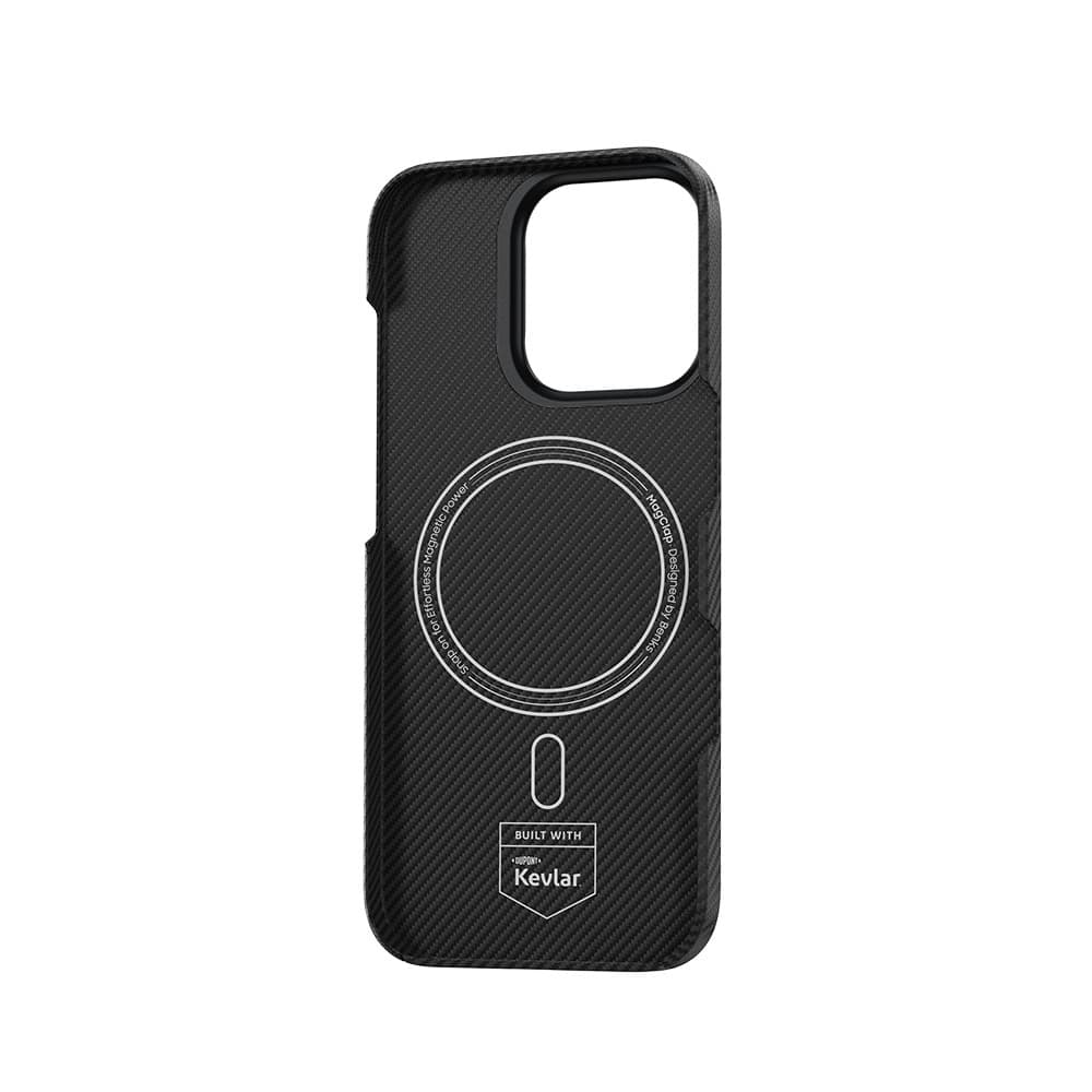 Zadní kryt Benks Magnetic Armor Air Kevlar PC Frame 600D (E065) pro iPhone 16 Pro black - náhled 3