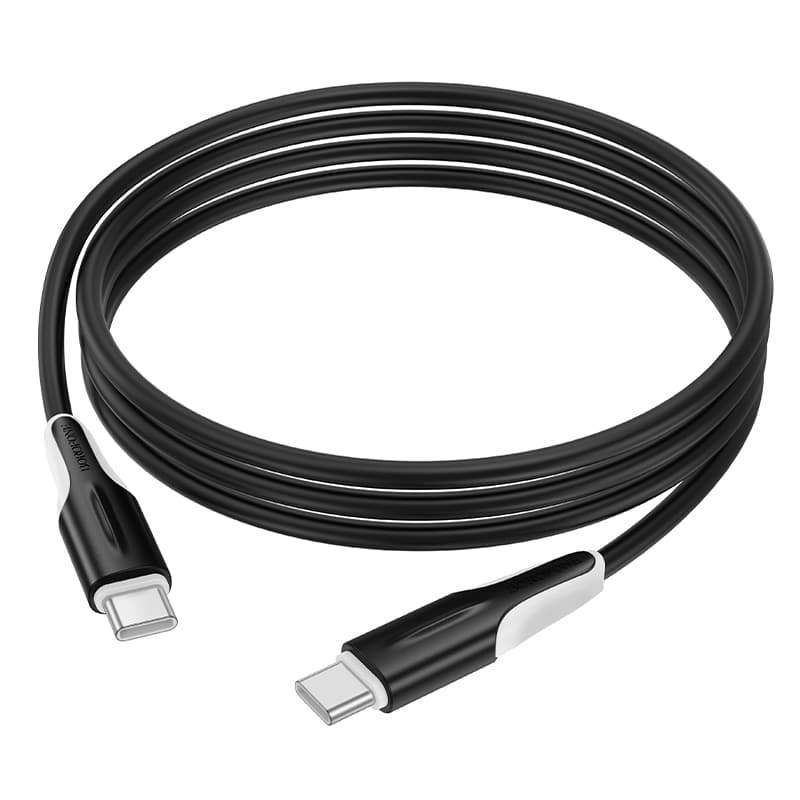 Datový kabel Borofone BX119 New USB-C - USB-C PD 60W 1m black - náhled 3
