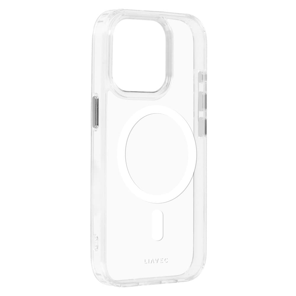 Zadní kryt Liavec Glossy Magsafe Clear pro iPhone 13 Pro white - náhled 3